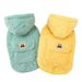 Dog autumn and new Teddy pet clothing winter plush corduroy pull loop two legged cotton clothes_voghion.com