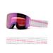 Snow Glasses Sports Magnetic Ski Goggles Frameless Double Layer Anti-Fog Anti-Slip Skiing Professional Gear_voghion.com