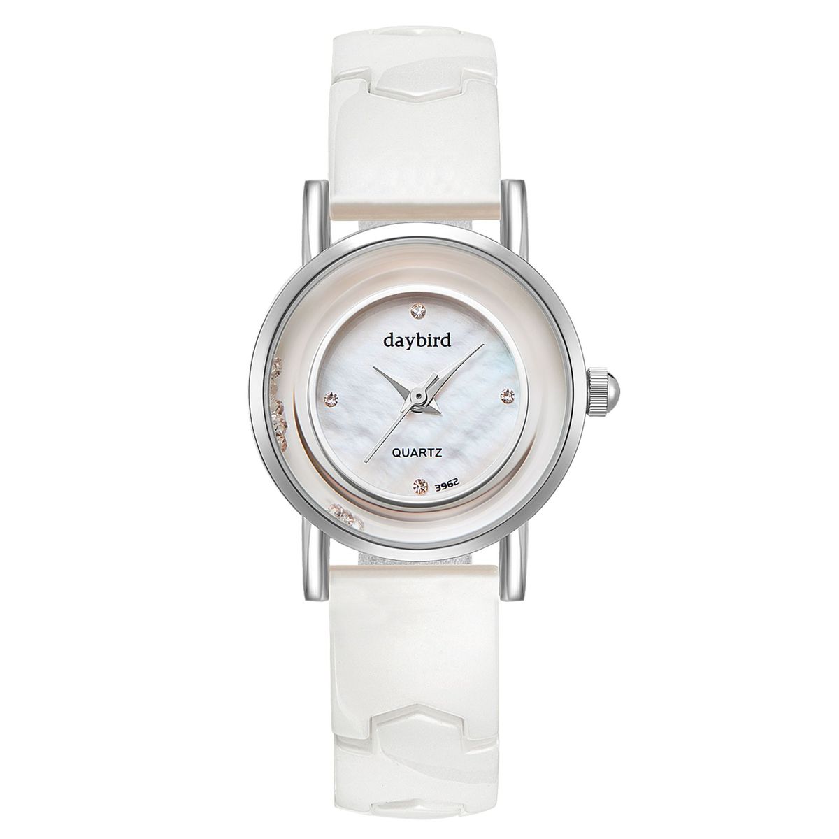 Proud Bird Keramik-Damenuhr im koreanischen Stil, weiß, wasserdicht, 2017, neuer Modetrend, Quarzuhr für Studenten_voghion.com