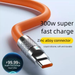 Extended 3m Car Type-C Data Charging Cable 100W Super Fast Charge Compatible With Huawei Honor Android Xiaomi_voghion.com