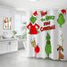 Kerstserie 1 Bedrukt op voorraad Waterdicht schimmelwerend materiaal Geen boren Badkamer Douche Scheidingsgordijn_voghion.com