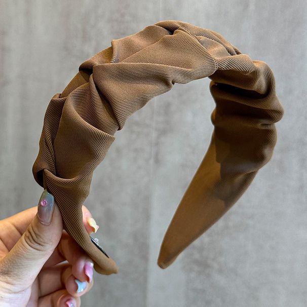 Advanced High Internet Celebrity 2024 Jauna matu lente mazgāšanas galvas saite sievietēm ar platu malu spiediena matu sprādzes galvassegu_voghion.com