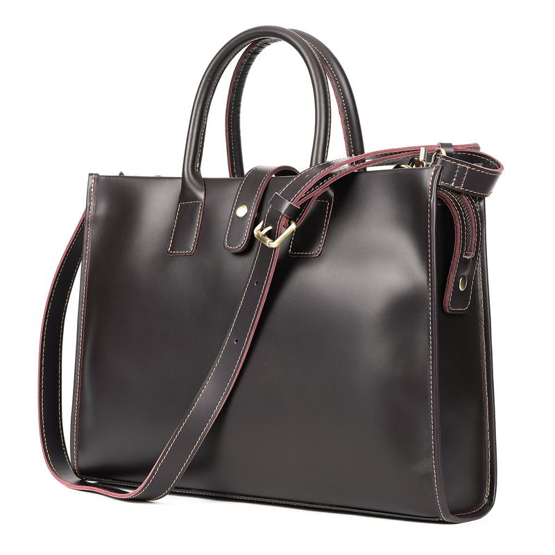 Herrenhandtaschen aus echtem Leder Business Computer Herrentaschen Hochwertige Lederaktentaschen Umhängetaschen_voghion.com