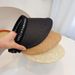 2024 summer new Japanese encrypted protection empty grass headband women's beach sun hat without top duckbill cap_voghion.com