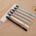 UPURITY Independent Packaging Ultra Fine Soft Bamboo Charcoal Silk Adult Couple Travel Toothbrush XTYPE Series_voghion.com
