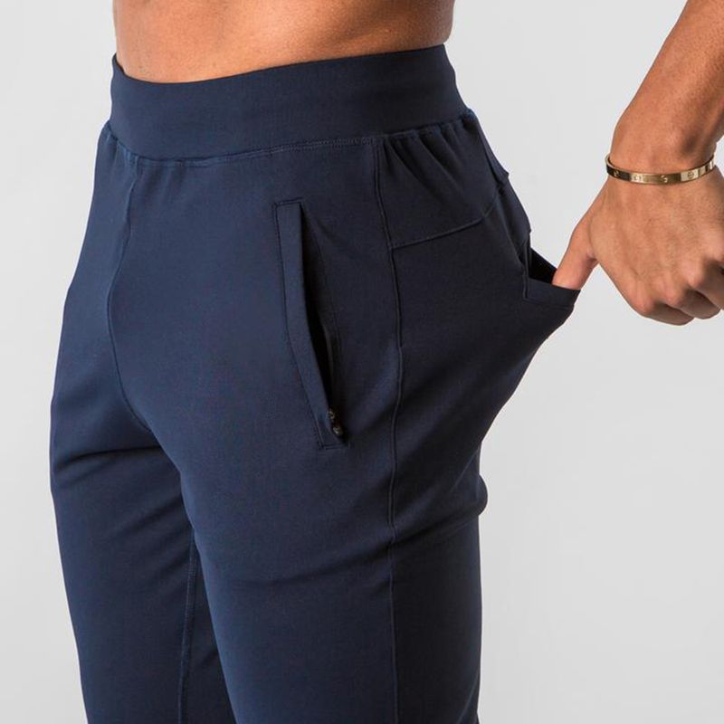 2024 neue Muscle Fiess Running Training Sport Baumwolle Hosen männer Atmungs Schlank Strahl Mund Casual Gesundheit Hosen_voghion.com