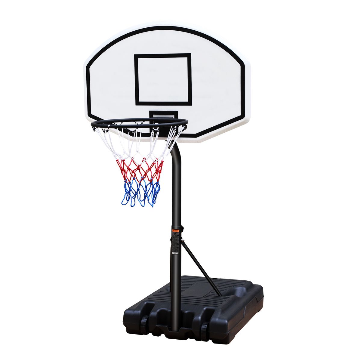 Portable Poolside Basketball Hoop System Basketball Hoop for Pool Height Adjustable 3.1ft-4.7ft with 36" Backboard for Indoor Outdoor Use_voghion.com