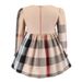Girls plaid dress 2024 spring and autumn children's  children's dress small and medium-sized children's baby princess dress_voghion.com