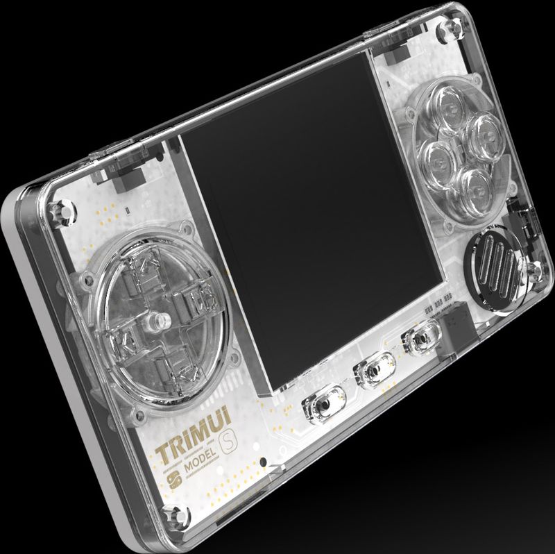 Video Game Consoles Handheld Game Console Solution Development Spot TRIMUI Handheld Model S Card Machine A66_voghion.com