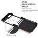 Applicable to Samsung ZFlip6 mobile phone case, rhombus ring, small fragrant wind folding protective case, zflip5/4 leather case, high-end._voghion.com