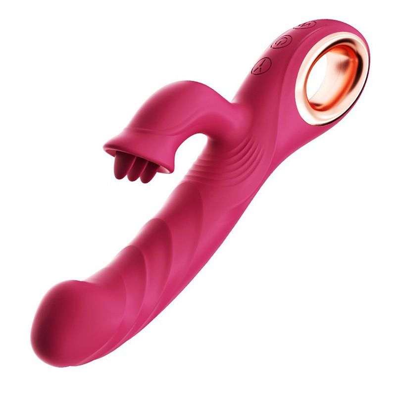Yuedong No. 1 Vibrator Dubbele Vibratie Holle Ring Gesp Elektrische Masturbator Seksspeeltje Seksproducten voor Volwassenen_voghion.com