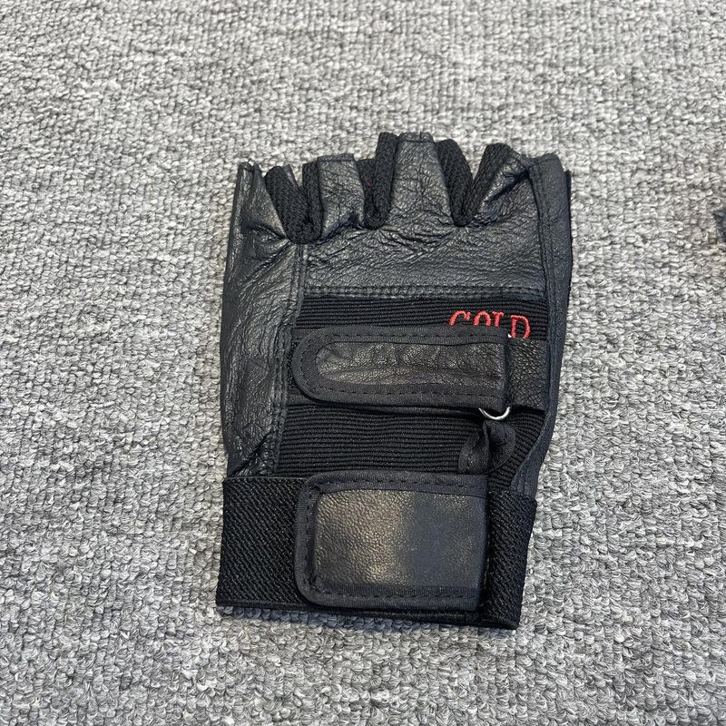 Hakiki Deri Eldiven, Erkek Koyun Derisi, Yarım Parmak Sürüş, Spor, Kaymaz, Açık Hava Fitness, Spor Taktikleri,_voghion.com