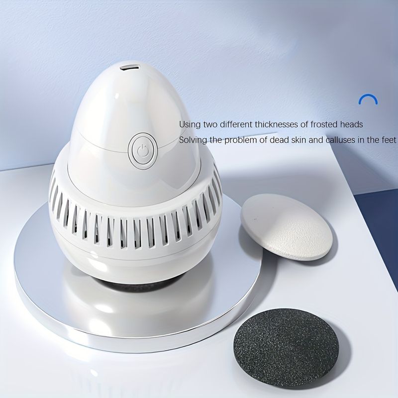 professional Rechargeable Electric Foot Cocoon Remover, Foot Repair File, Suitable For Dry Cracked Heels And Dry Skin Care_voghion.com