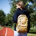 Biggdesign Cats Yellow Backpack_voghion.com