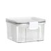 Sealed Food-Grade Container Kitchen Transparent Plastic Jar Grain Storage Box_voghion.com