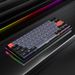 Cross-border Key Low Axis Mechanical Keyboard 61 Wireless Three-mode Customized Mac Office Silent Compact Ultra-thin_voghion.com