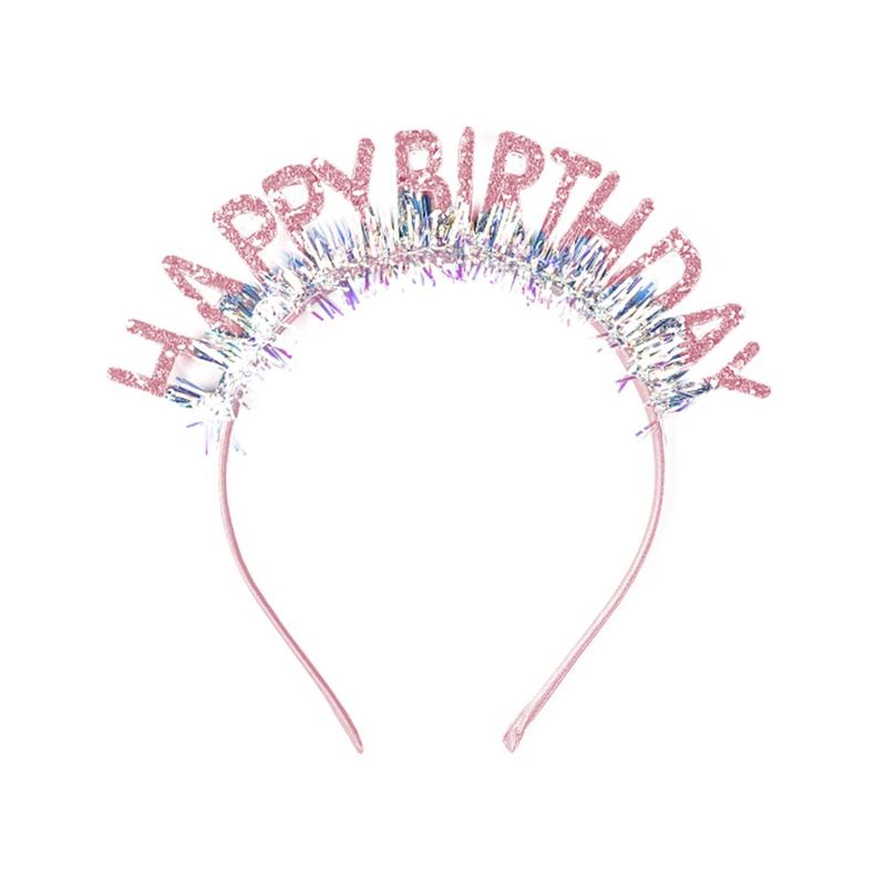 Grevosea Birthday Crown Headband Happy Birthday Accessory Decoration Gift Grevosea17cm*17cm 12pcs_voghion.com