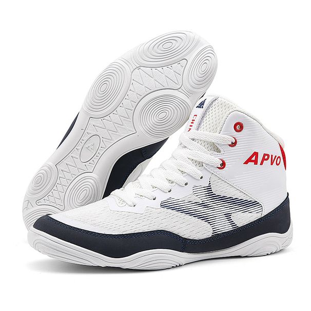 Unisex-Schuhe Indoor-Fitness-Trainingsschuhe Professionelle Qualität Professioneller Kampfwettbewerb Spezielle Sanda-Boxschuhe für Kinder_voghion.com