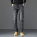 Nouveaux jeans pour hommes, pantalons longs, droits, amples, élastiques, style rétro, décontractés, pour le printemps et l'automne, vente en gros_voghion.com