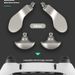 PS5 Edge Elite Edition Controller Paddel Paddeln Metall Zurück Taste Spiel externe Zubehörtasten_voghion.com
