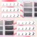 False Eyelashes DIY Single Cluster Segmented 600 Clusters D Curved False Eyelashes Set Natural Thick Daily Classic Eyelashes_voghion.com