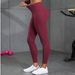 Seamless High-Waist Yoga Pants With Side Pockets - Tummy Control, No Visible Panty Lines, Versatile For Workouts & Casual Wear_voghion.com