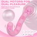 Eros Lab Question Mark Vibrator Multi-Point Stimulation Dual-Head Masturbation Stick APP Control Silicone Rechargeable Massager_voghion.com