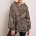 2024 Leaf Print Hooded Pullover Sweatshirt Cool Casual Loose New Hot-Selling Top_voghion.com