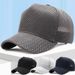Big Head Plus Size Summer Mesh Baseball Cap for Men Women Trucker Mesh Hat Baseball Hats for Outdoor Sports Running_voghion.com