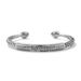 Nouveau Om Mani Padme Hum Bracelet Hommes Personnalité Coeur Sutra Ouverture Bracelet Twisting Bracelet Hommes_voghion.com