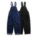 Jiayi Ku Herrenbekleidung ∣ Arbeitskleidung Amikhaki Denim Jumpsuit Overalls_voghion.com