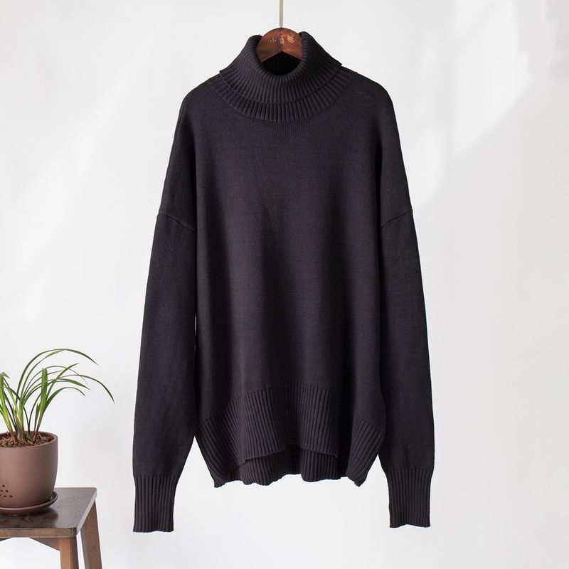 Abbigliamento da donna Maglione pullover a maglia larga da donna_voghion.com