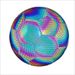 Glow In The Dark Reflective Soccer Balls - Size 5 Match & 4 Youth With Hine-ed PU Cover For Training_voghion.com