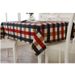 Printed Tablecloth Linen-Cotton Blend Dining Room Home Use Rectangular Tablecloth_voghion.com