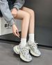 Spider Strap Thick Soled Dad For Women 2025 Spring New Height Increasing Versatile Casual Sports Shoes Single Shoe_voghion.com