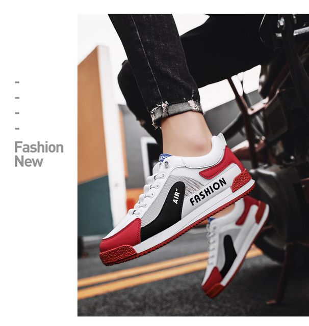 Mens Trainers Memory Foam Comfy Slip on Shoes for Walking Fitness Gym_voghion.com