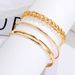 Cuban Chain Multi-layer Jewelry For Women Geometric Metal Bracelet 3-piece Set_voghion.com