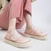 2024 Summer New Two Wear Canvas Women's Instagram Versatile One Step Lazy Mango Head Velcro Little White Shoes_voghion.com