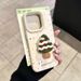 Custodia per iPhone 13 Ladder 12 Pro compatibile con albero di Natale a pois TechGlobe Ins 17 Skin/15 Plus_voghion.com