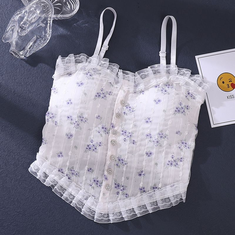 Sexy trägerlose Spitzenraffung ohne Stahlring, blendfrei, atmungsaktiver Brustwickel, feste Körbchen, rückenfreier Strumpfhalter,_voghion.com
