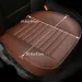 Horizontal Perforated Leather Front Car Seat Cushion, Breathable All Year Round, Single Cushion_voghion.com