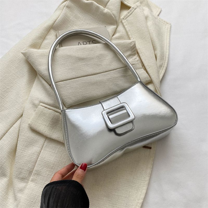 Borsa a mano alla moda 2023, nuova borsa a tracolla semplice e casual per donna, borsa da ascella estiva alla moda_voghion.com