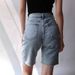Women's Clothing Ripped Denim Shorts High Waist Black Loose Mid Length Pants Straight Five Point Pants_voghion.com