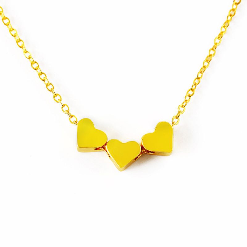 Jednoduchá slitina klíční kosti řetízek síť red hot prodejní láska dlouhý svetr řetízek ve studeném stylu náhrdelník ženy_voghion.com