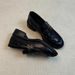 Cowhide 2025 Loafers Genuine British Style Round Toe Rivet Wrinkled Slip-On Chunky Heel Black Leather Shoes_voghion.com