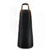 Cross-Border PU Neck Hanging Waterproof Oil-Proof European And American High-End Leather Workwear Apron_voghion.com