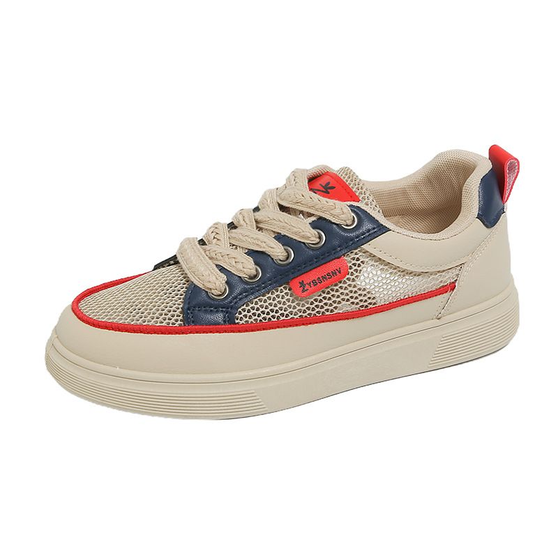 2025 Little White Women's Summer Nieuwe Koreaanse Editie Ins Vrouwelijke Studenten Vrijetijdssporten Veelzijdige Boardschoenen Street Shot_voghion.com