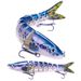 New Fish 16 Colors 13cm 18g Bionic Multi-Section Hard Bait Lure Fishing_voghion.com