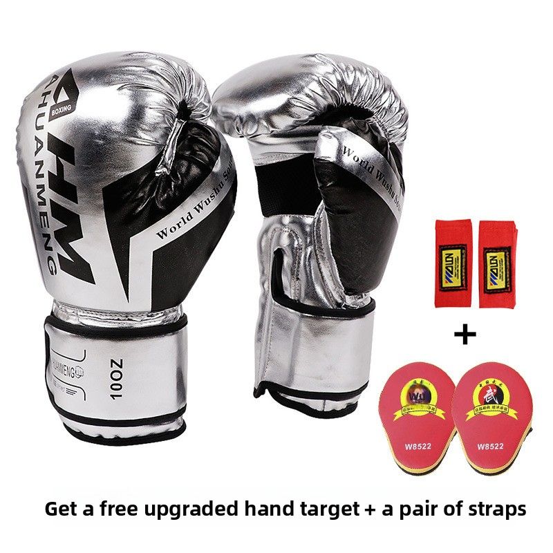 Boxing Sanda Boxing Training For Adults And Children - Thickened Protective Combat Gloves_voghion.com
