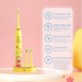 Cepillo de dientes eléctrico para niños Fupai, recargable por inducción, unisex, de cuerpo completo, resistente al agua, especial para niños de 3 a 15 años_voghion.com